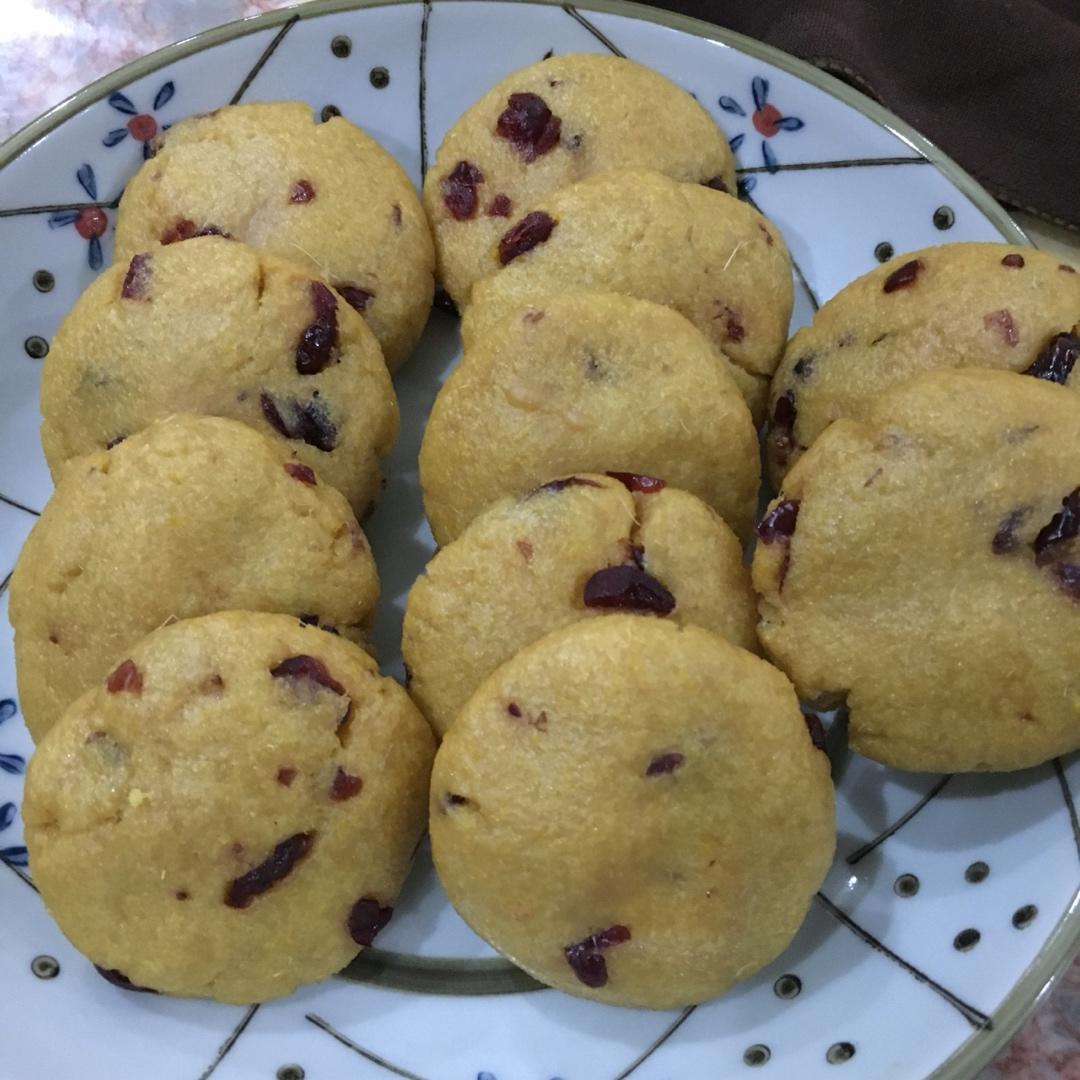 健康粗粮红薯玉米小饼