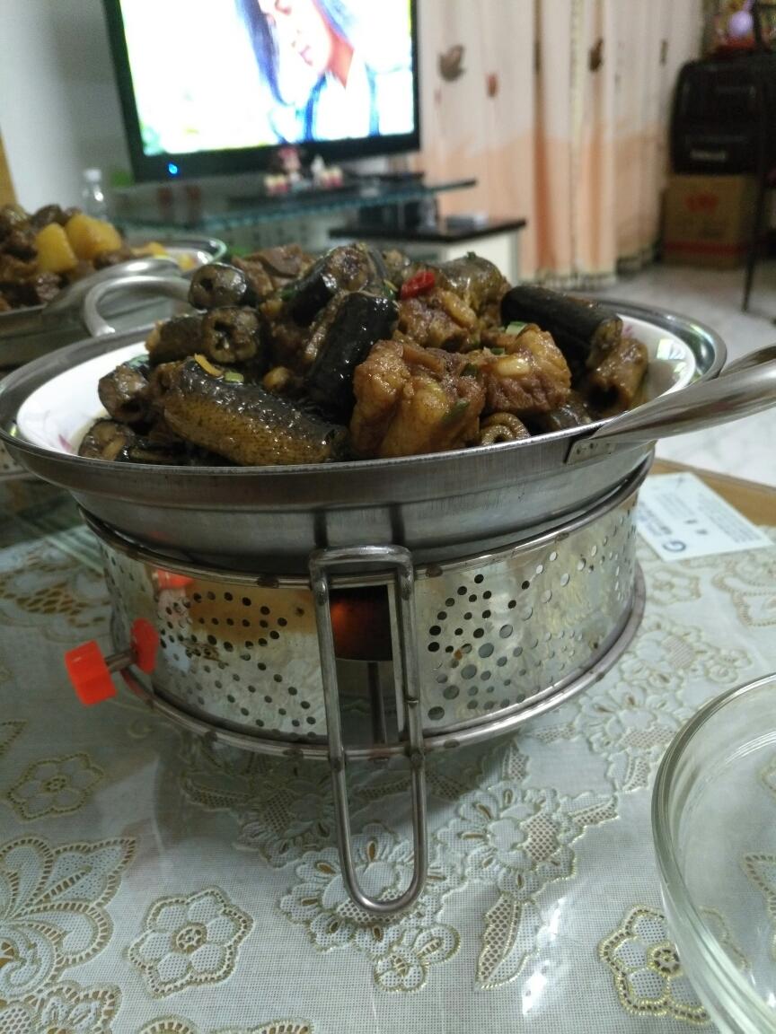 排骨烧鳝段