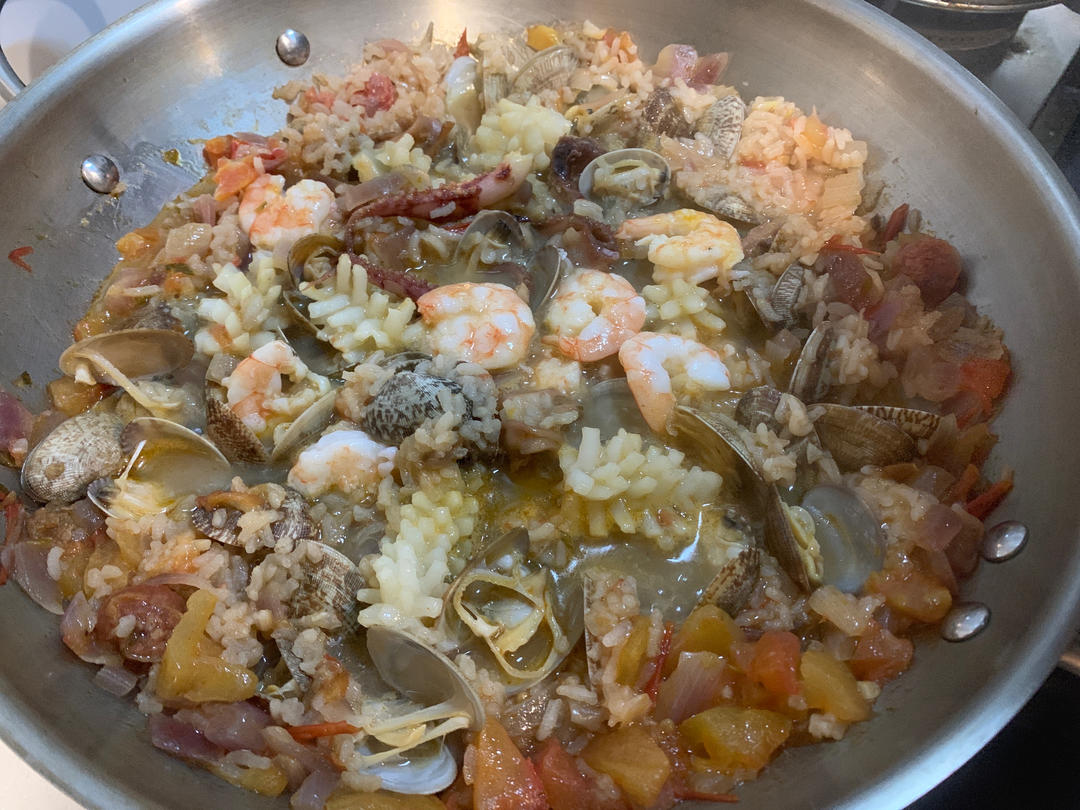 【曼食慢语】Seafood Paella 西班牙海鲜饭