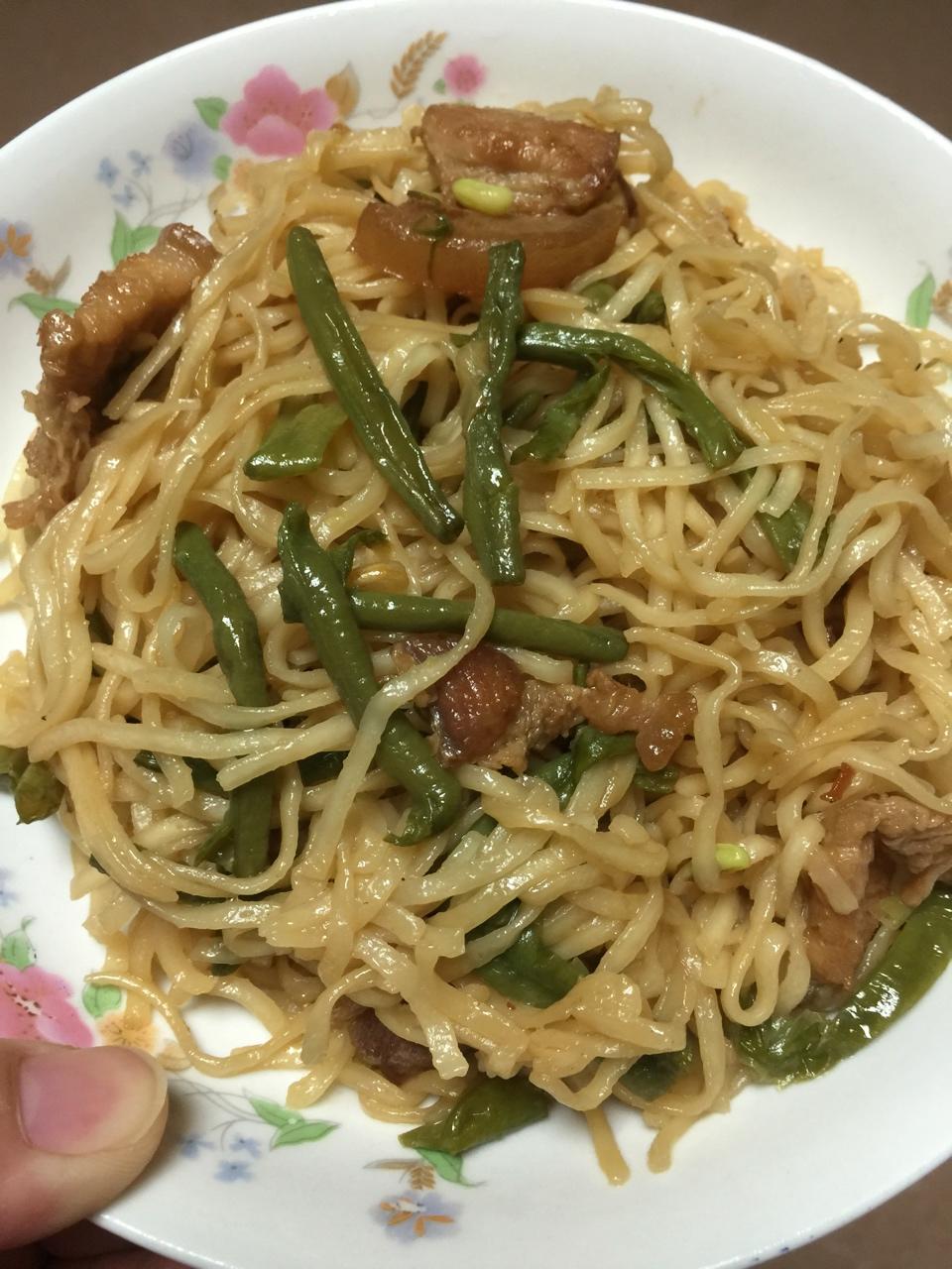 家传豆角焖面（蒸面）一次吃三大碗！超详细步骤！