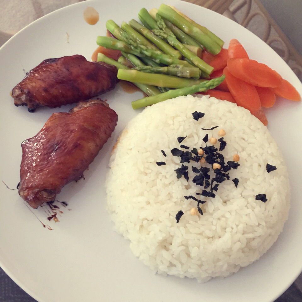日式照烧鸡翅饭