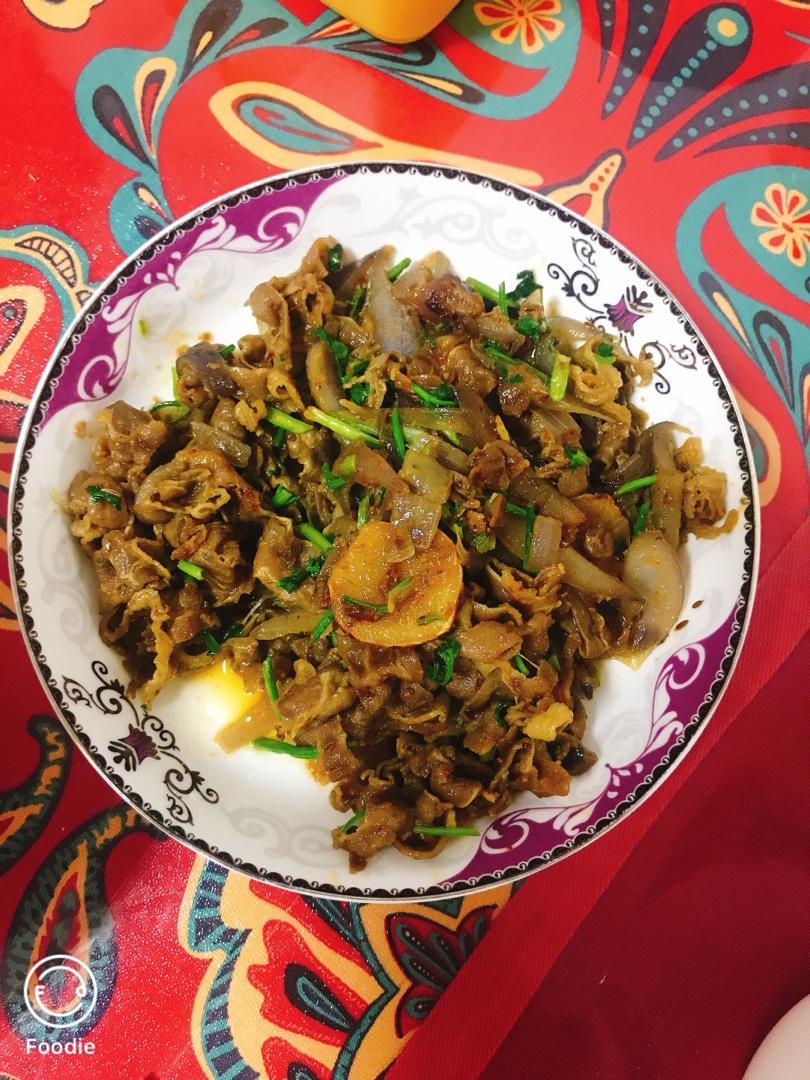 孜然羊肉片