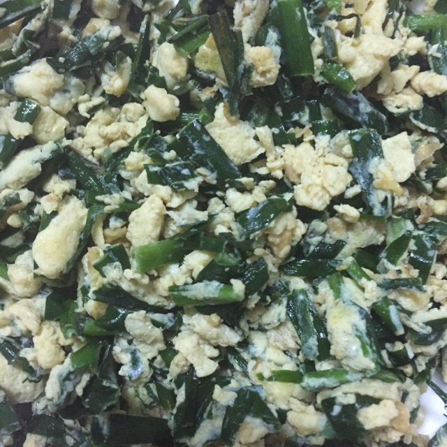 韭菜炒鸡蛋