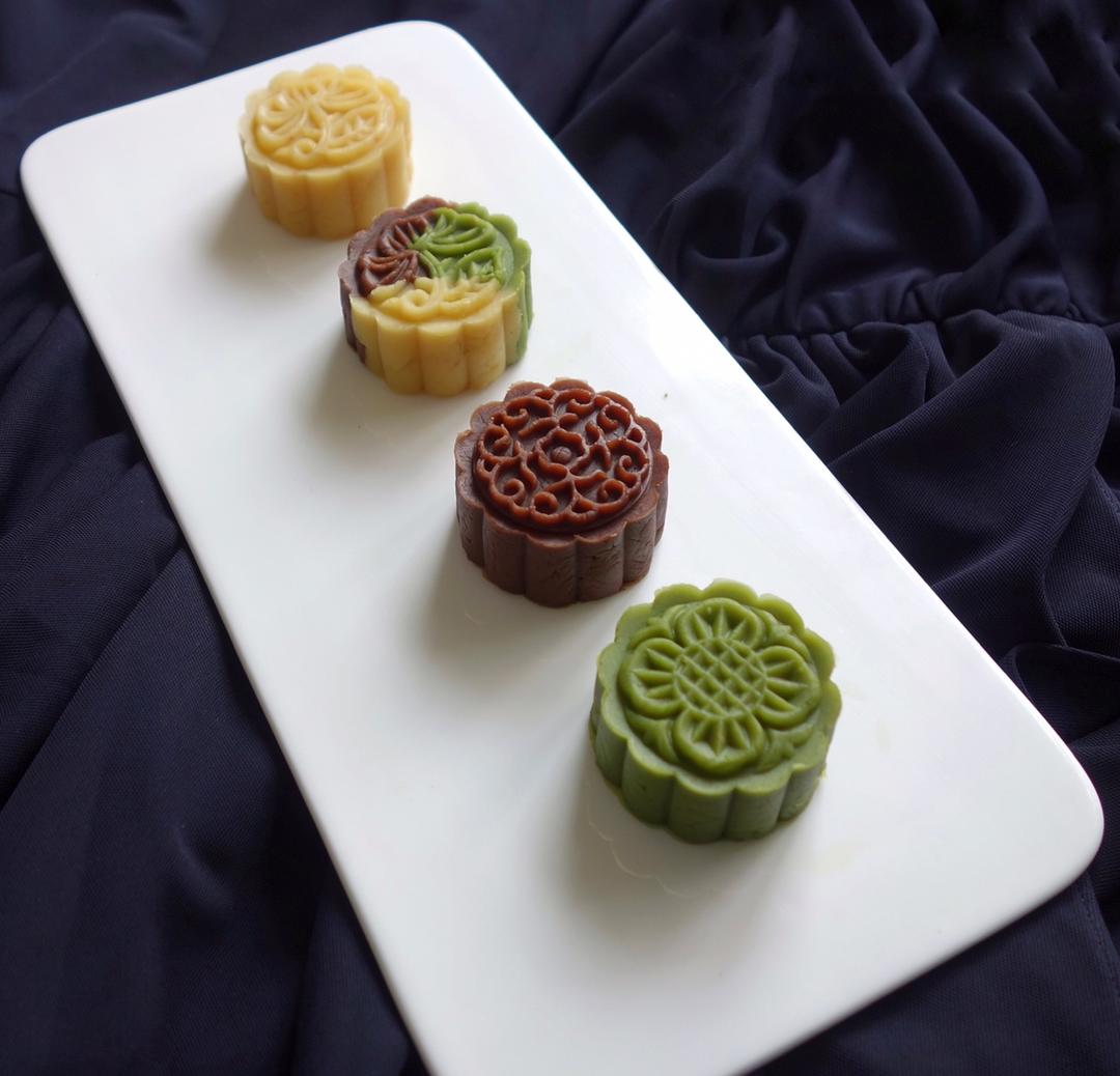 省时简易绿豆糕-免泡豆免过筛