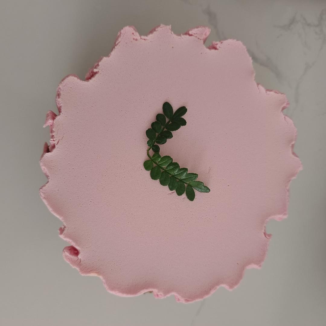 蓝莓酸奶慕斯巴斯克芝士蛋糕！双重享受！