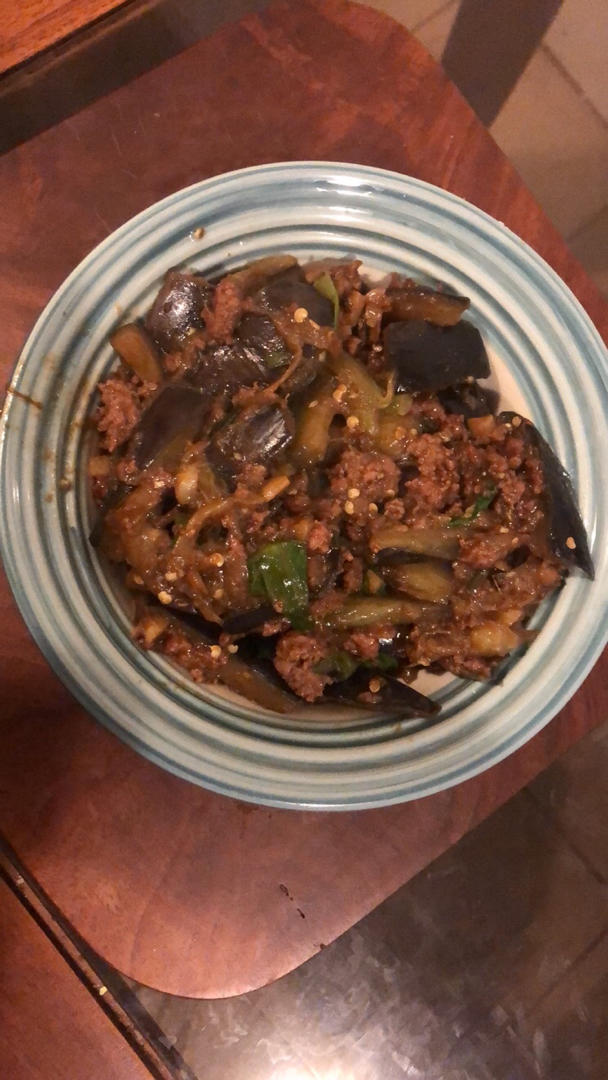清爽少油版本的肉沫茄子