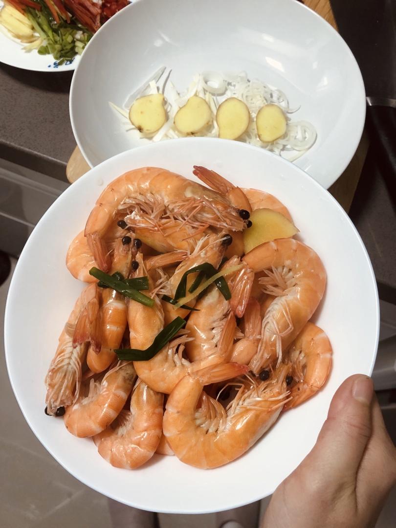 清鲜盐水虾