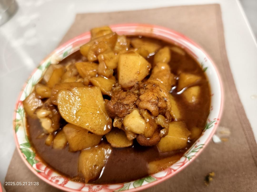 照烧土豆鸡翅根
