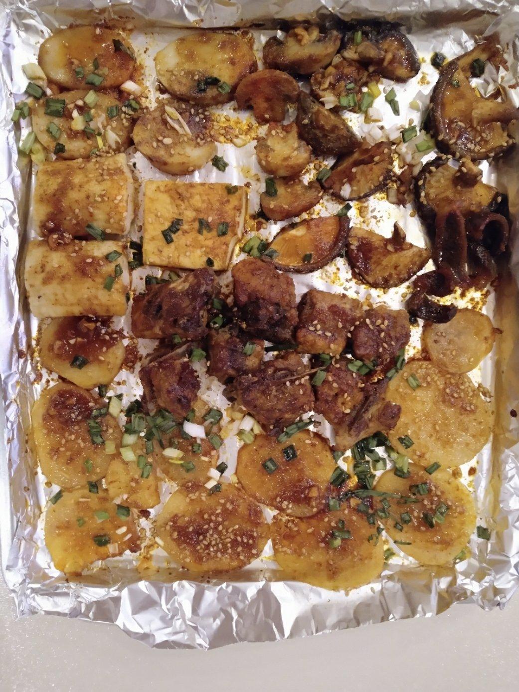 自制烤箱版烧烤，简单好吃过烧烤摊