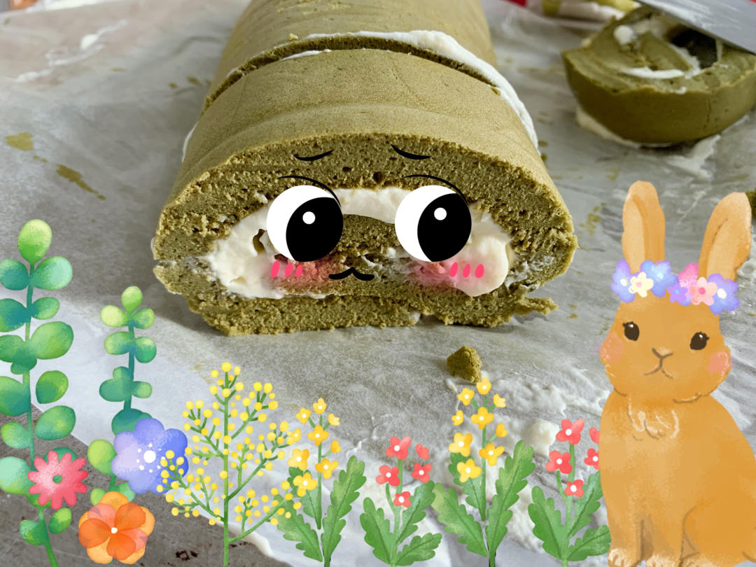 可可戚风蛋糕卷