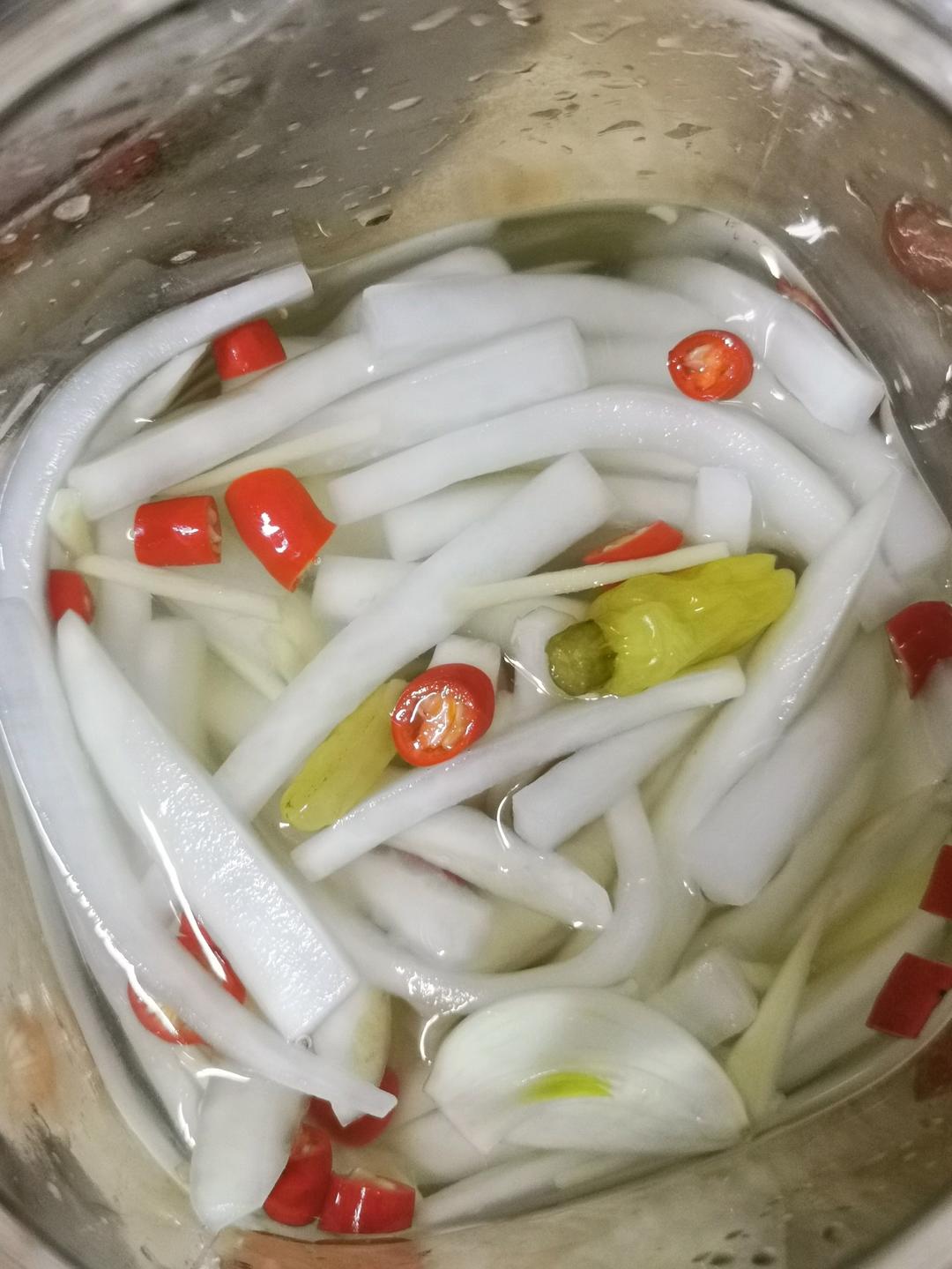 爽脆酸萝卜条