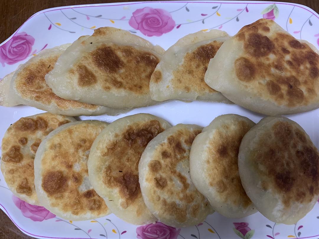 小根菜馅饼,小根菜盒子的做法 步骤4