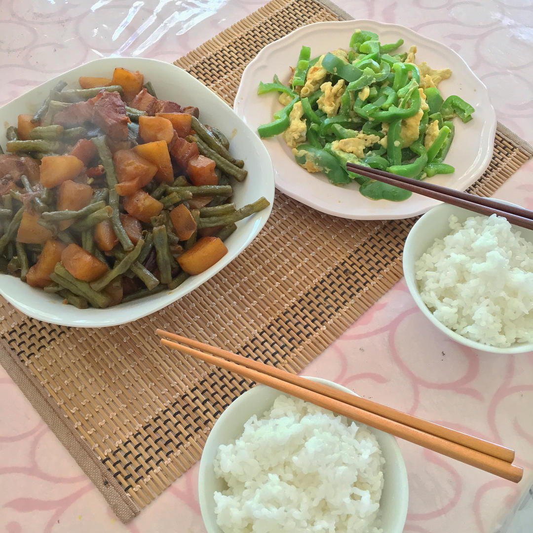 豆角焖面