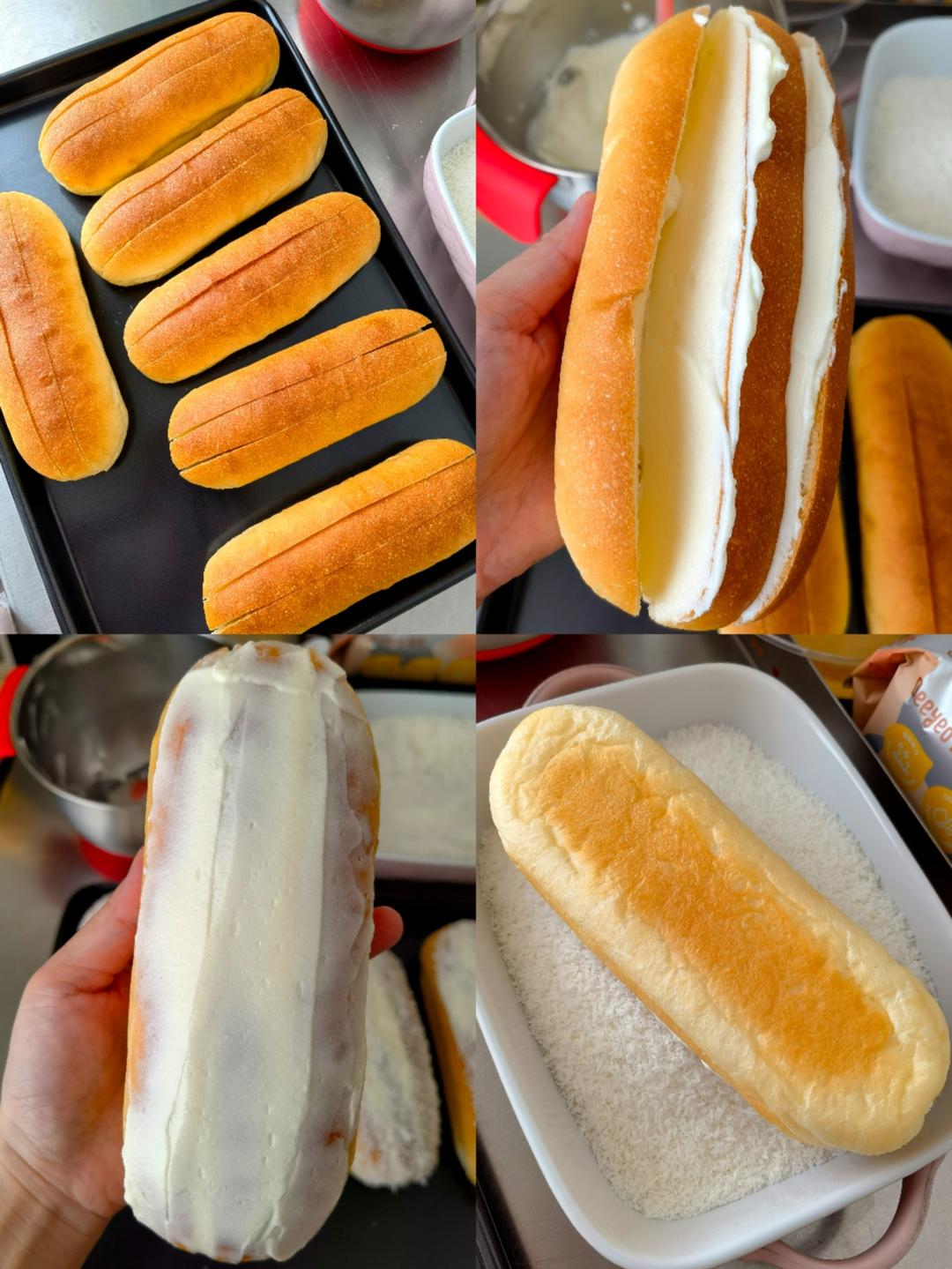 纯奶手撕吐司的做法 步骤1