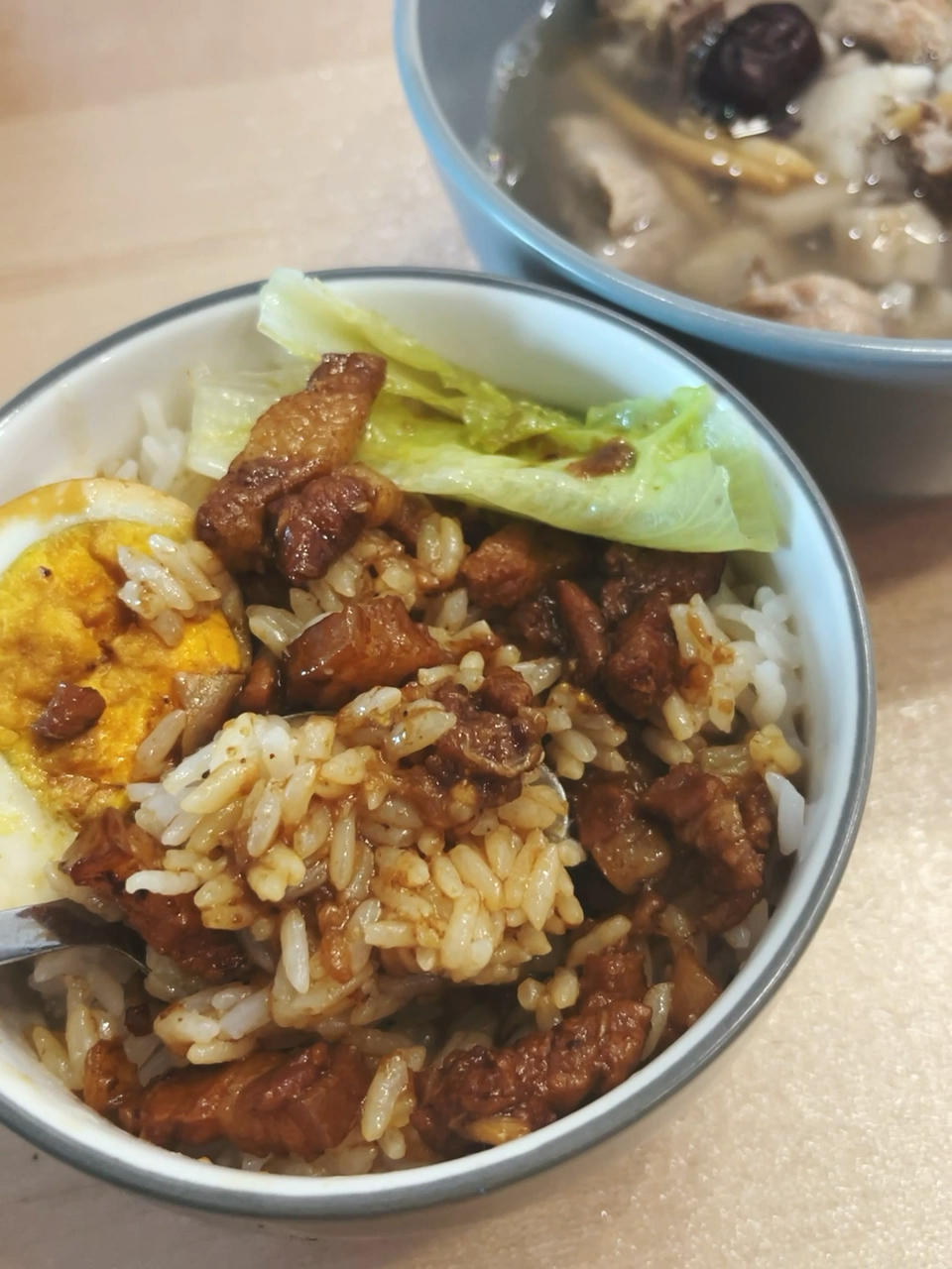 在家也能做的卤肉饭