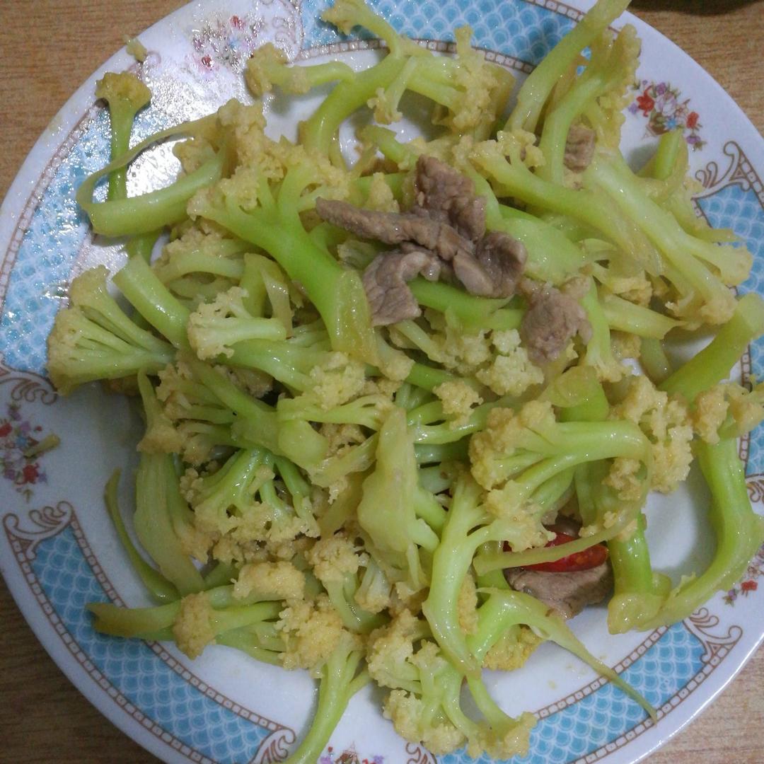 有机菜花家常版