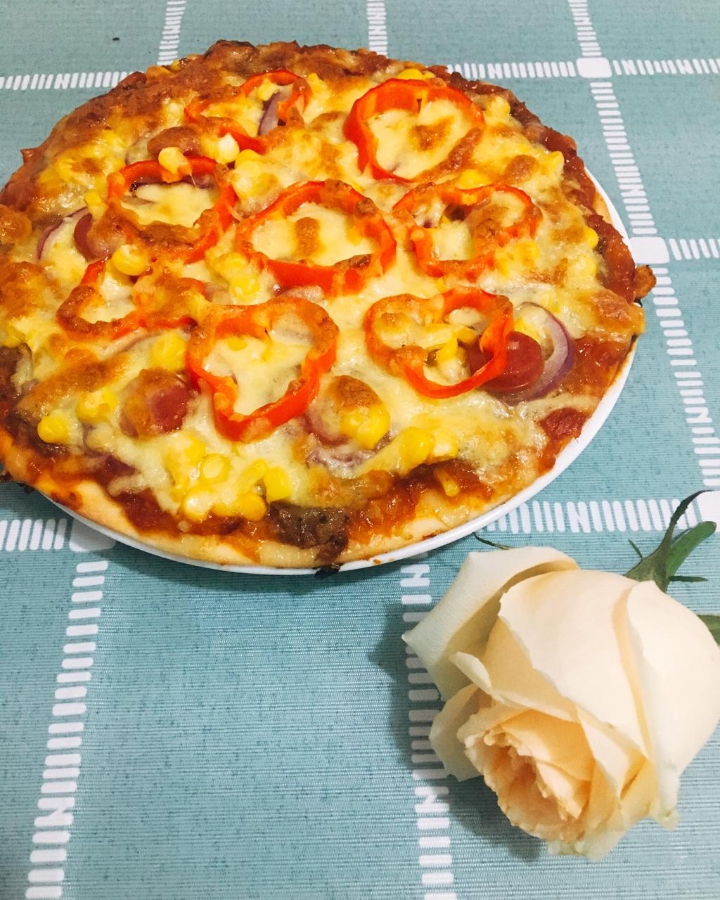 随心所欲做披萨之------黑椒猪肉披萨