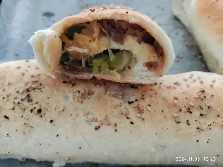 一口沦陷‼️复刻山姆牛肉卷㊙️皮薄馅足爆好吃