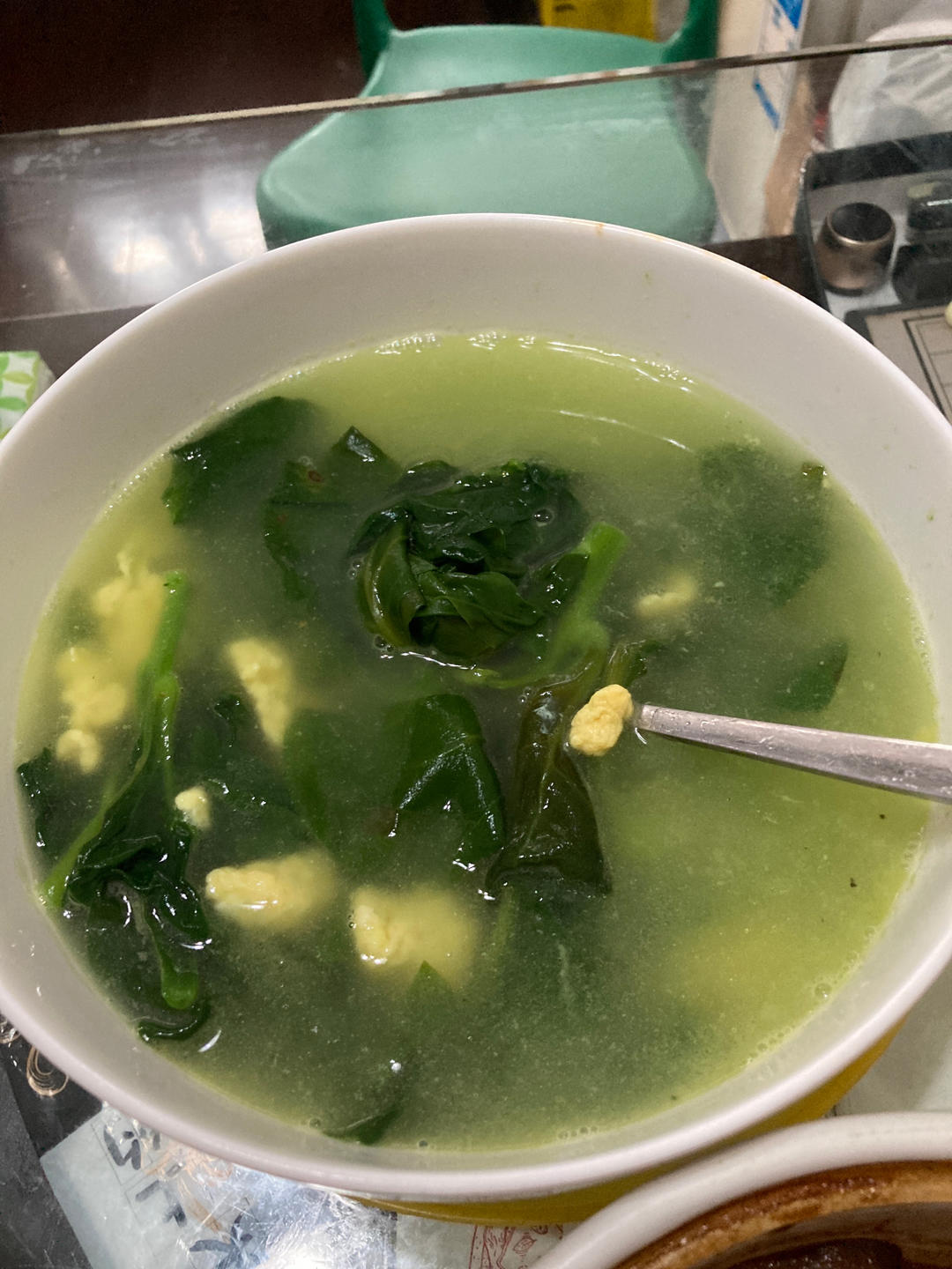 木耳菜蛋汤