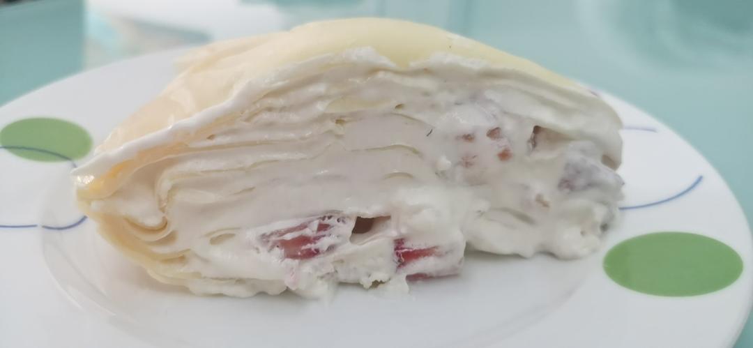 零基础做芒果千层蛋糕（8寸）