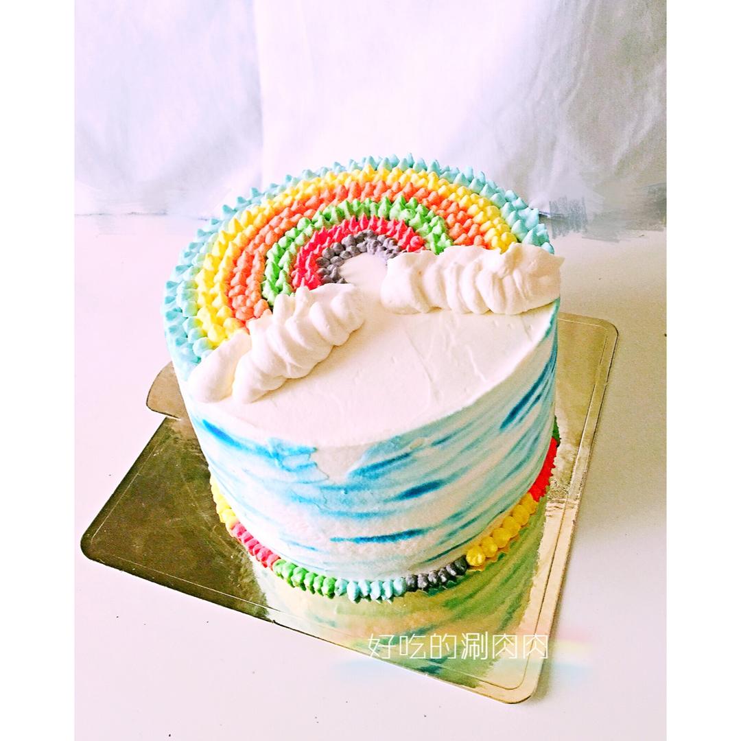 彩虹蛋糕