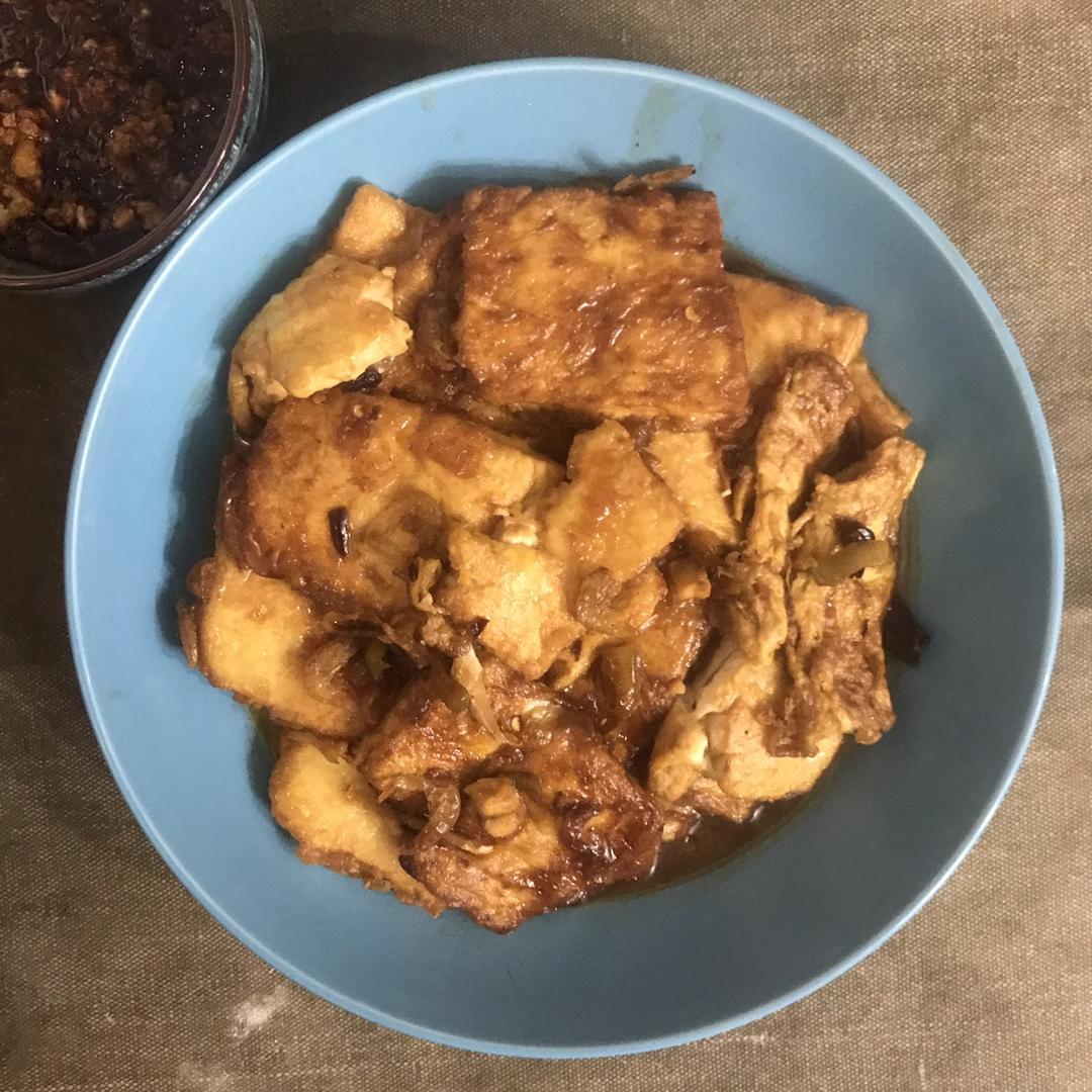最下饭的锅塌豆腐