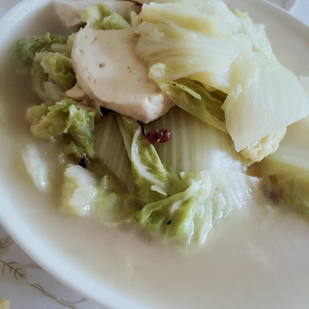 白菜炖豆腐