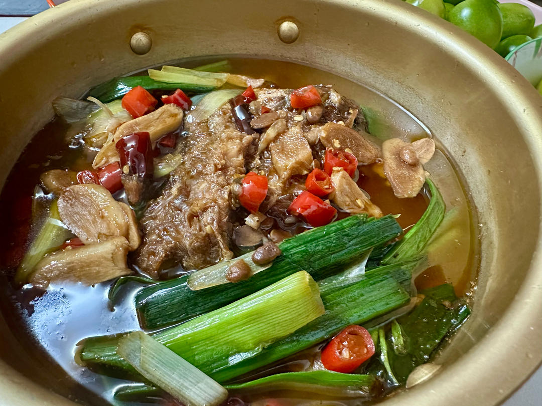 香辣红烧大黄鱼的做法