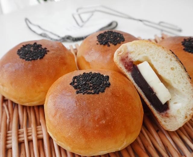 日式传统红豆包(免揉法)的做法