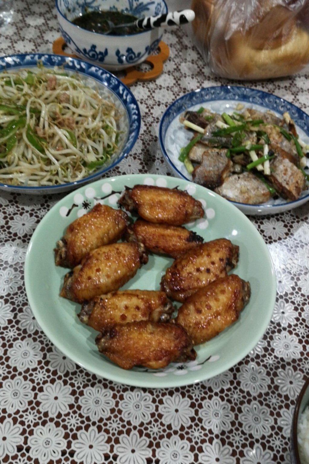 烤鲜鸡腿鸡翅（空气炸锅版）