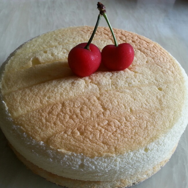 6寸戚风蛋糕（2蛋）