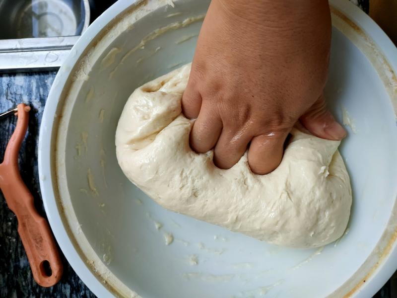 纯奶手撕吐司的做法 步骤1