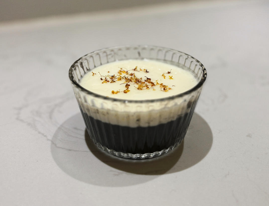 爆🔥的黑芝麻糊炖奶！！