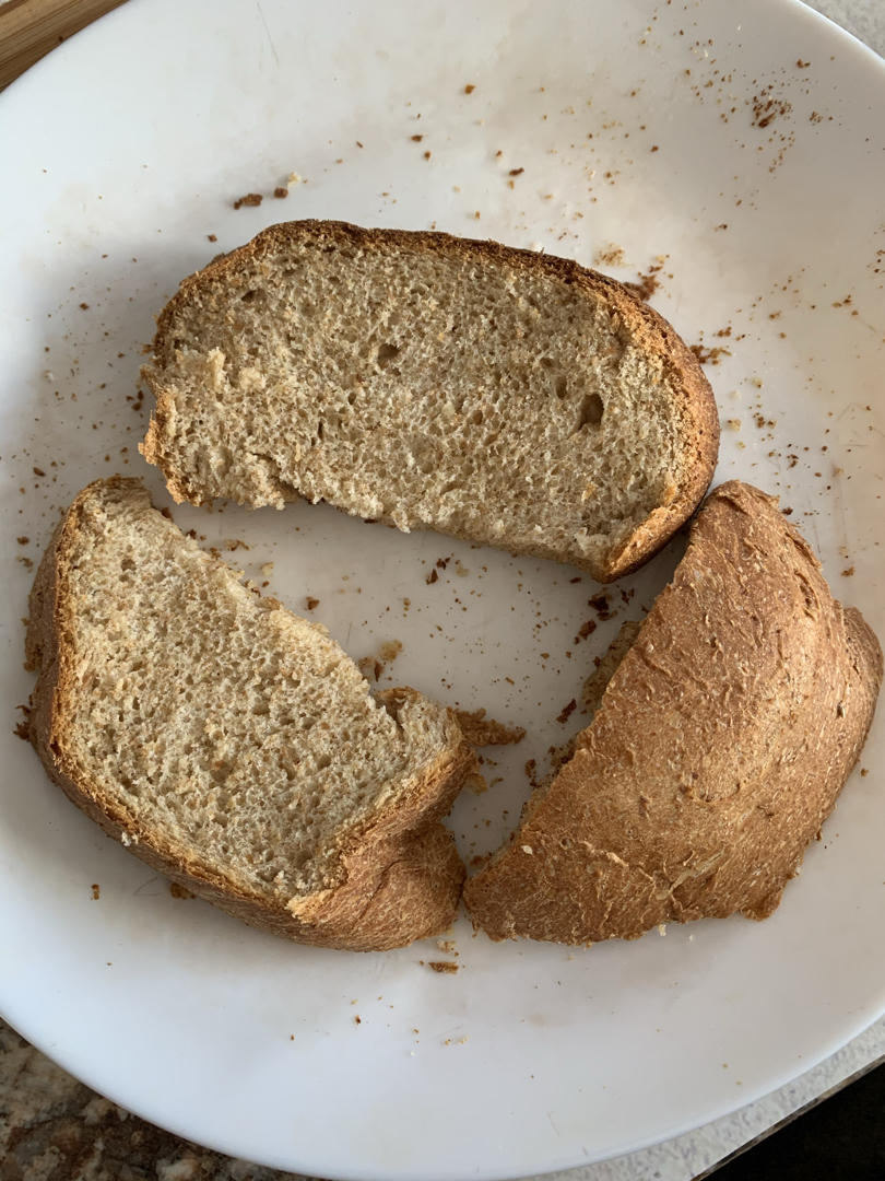 美的面包机做普通吐司