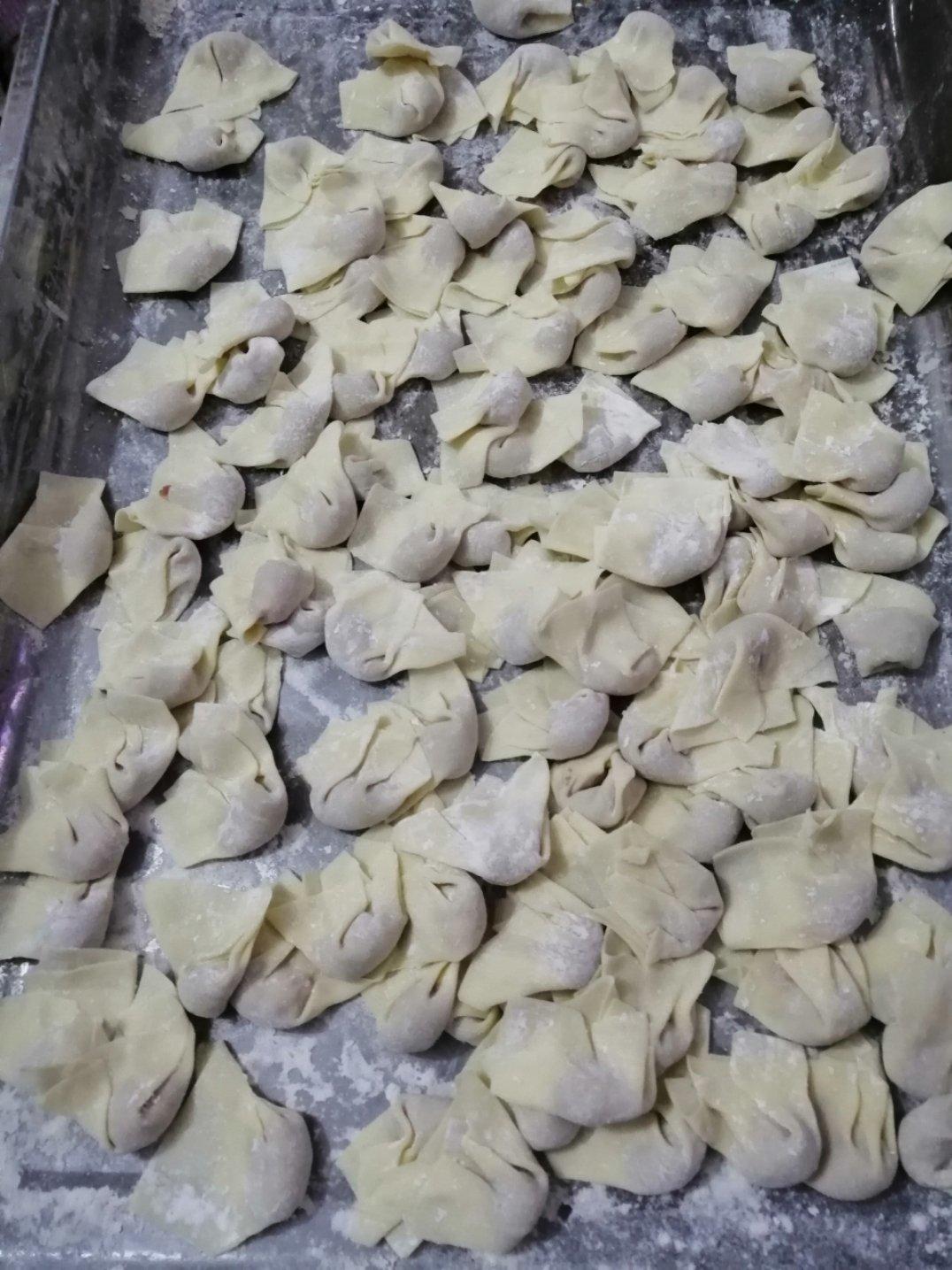 小馄饨的自制包法