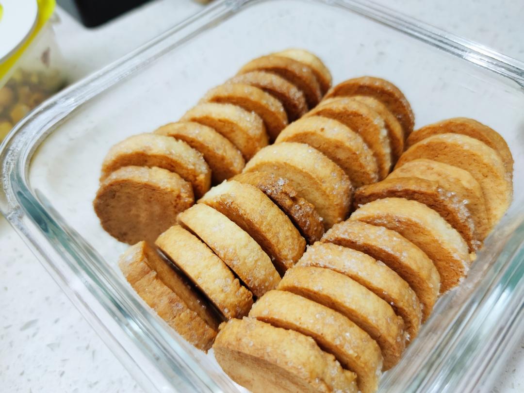 搅一搅就成功，零难度钻石杏仁曲奇