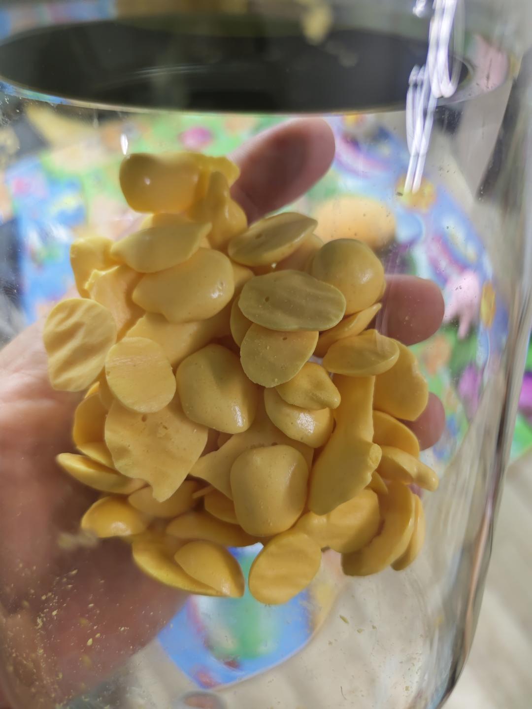 宝宝辅食-零失败蛋黄溶豆