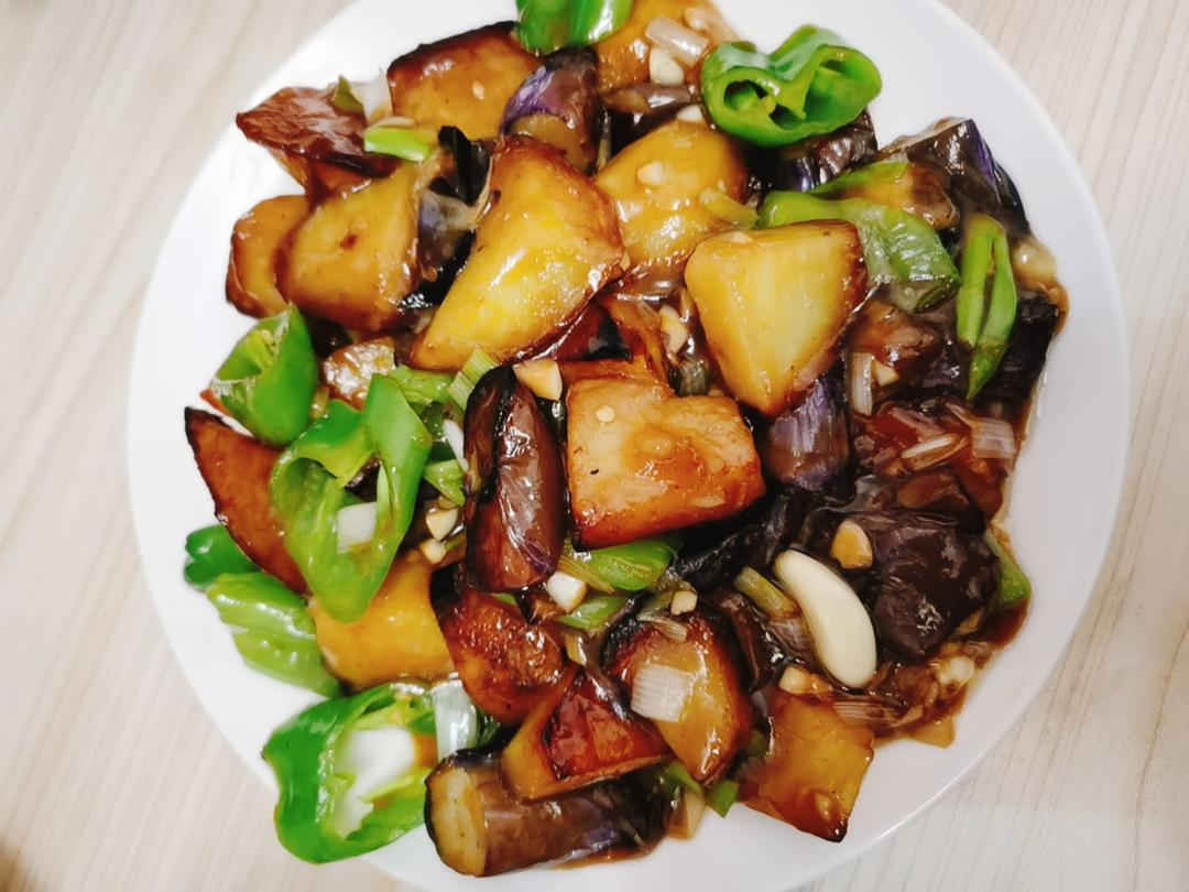 极简少油地三鲜