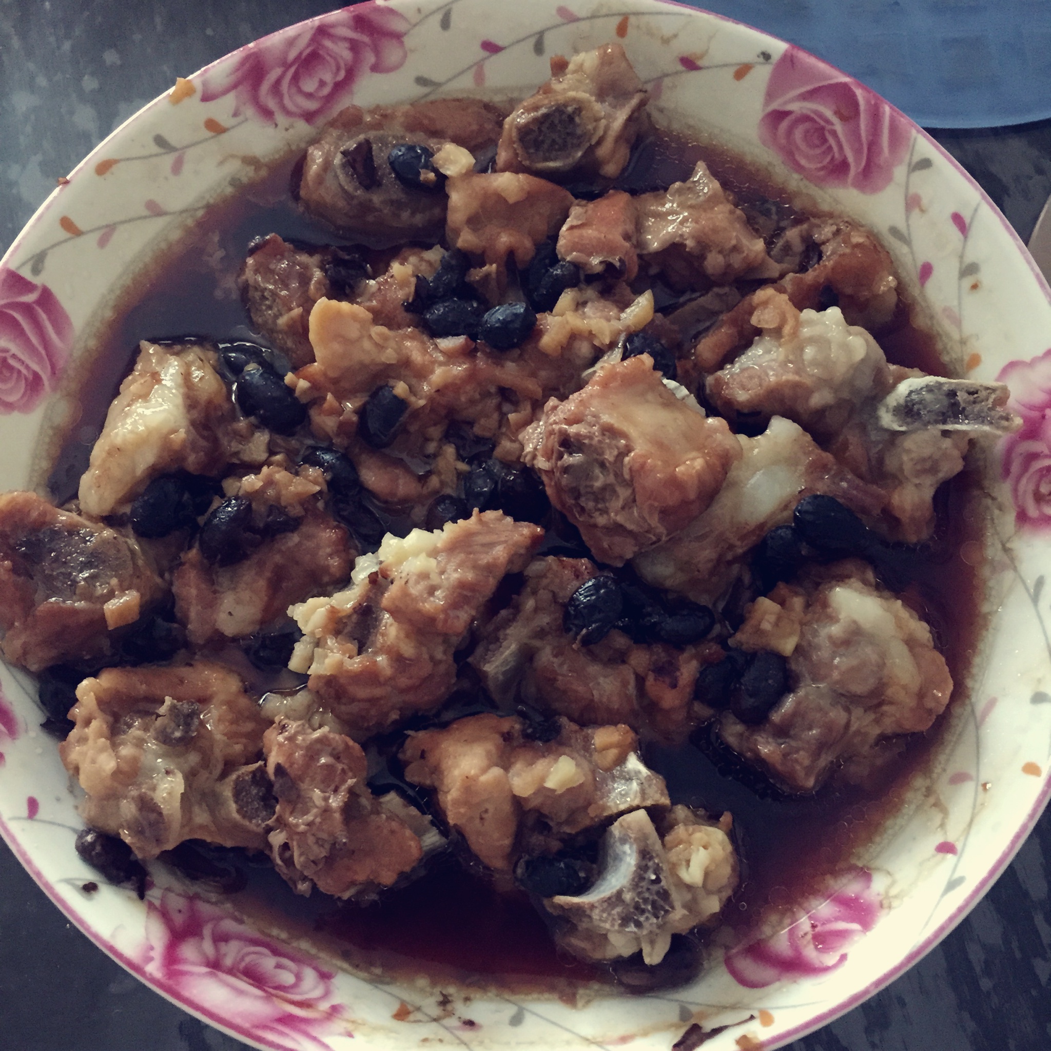 豆豉蒸排骨