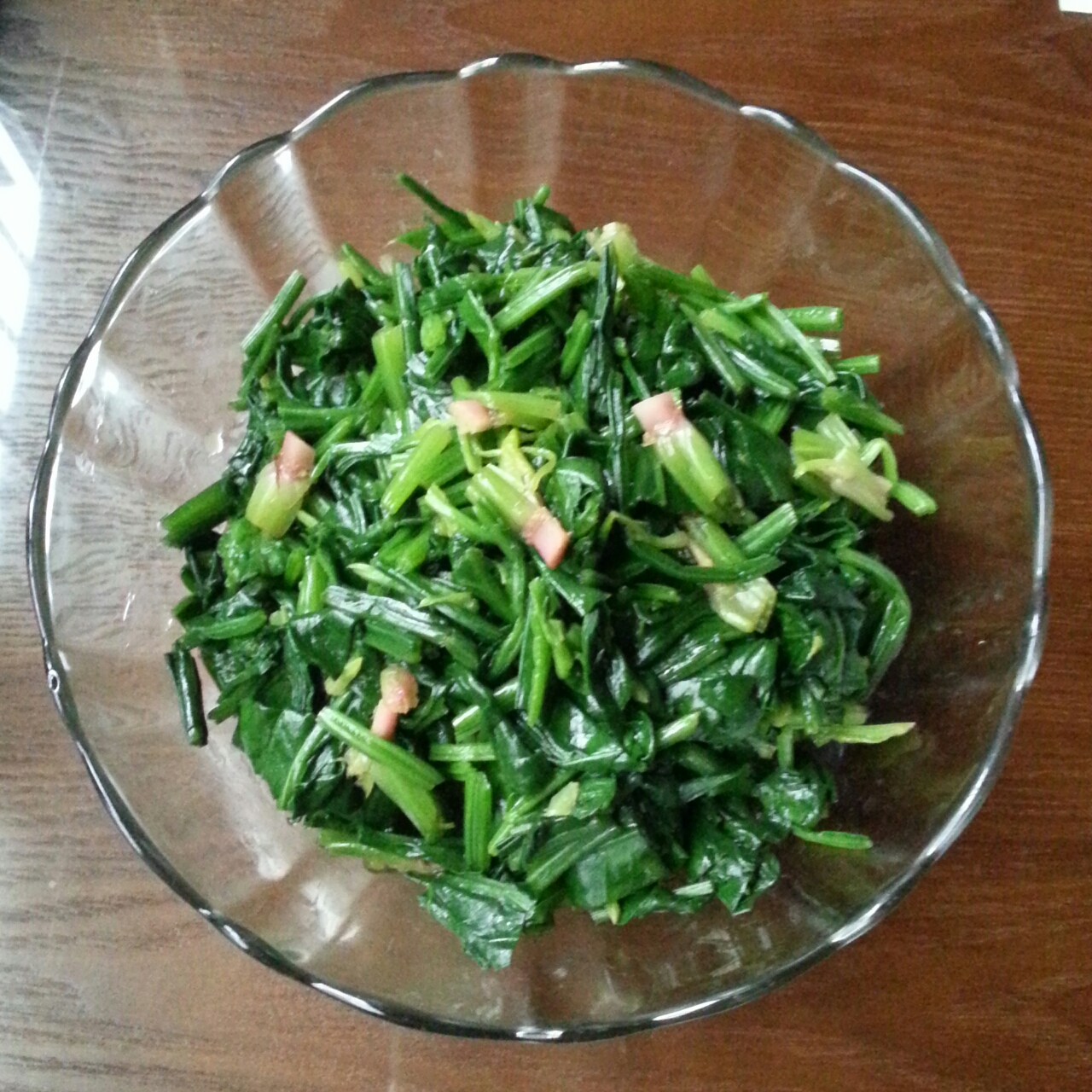 凉拌菠菜香干