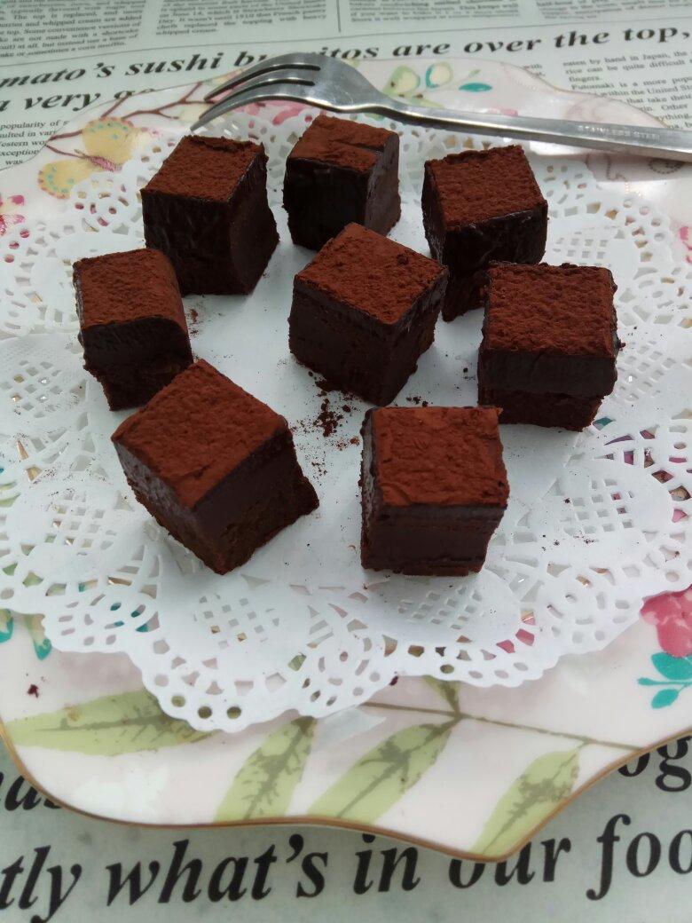 这个生巧克力的方子，简单简单最简单