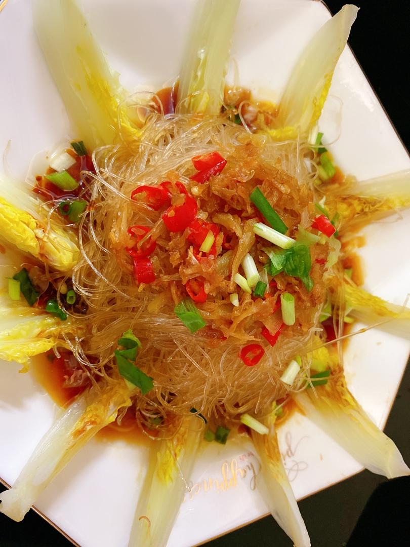 蒜蓉粉丝娃娃菜