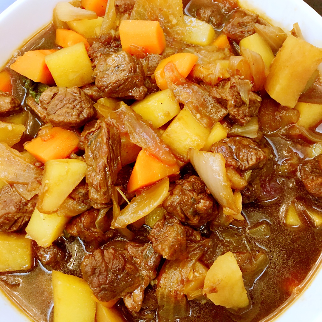 土豆炖牛肉