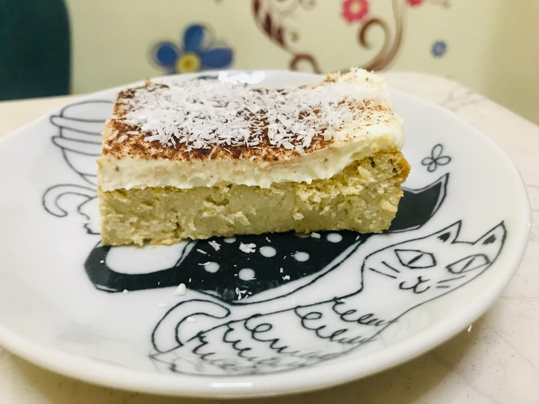 🌟零失败香醇丝滑|生椰拿铁巴斯克蛋糕🍰