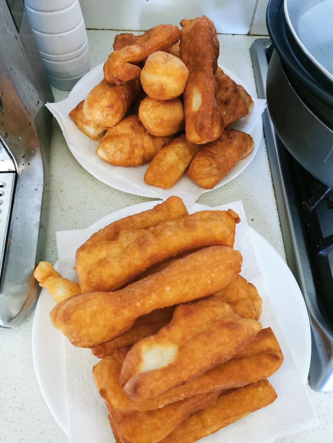 快手早餐～自制油条（酵母版，不含泡打粉、膨松剂）