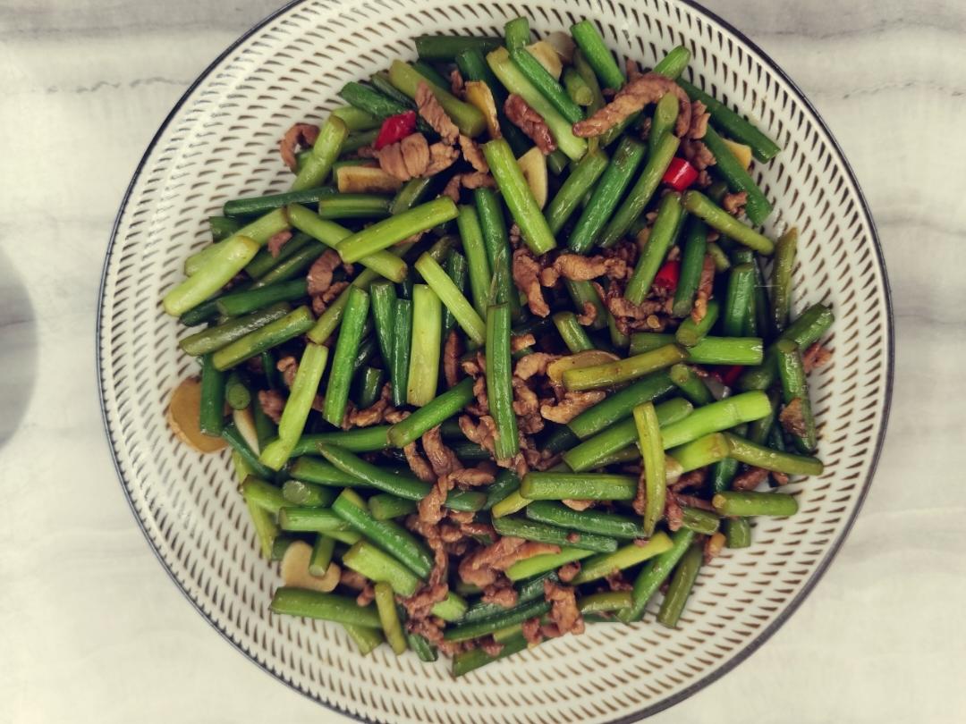 蒜薹炒肉