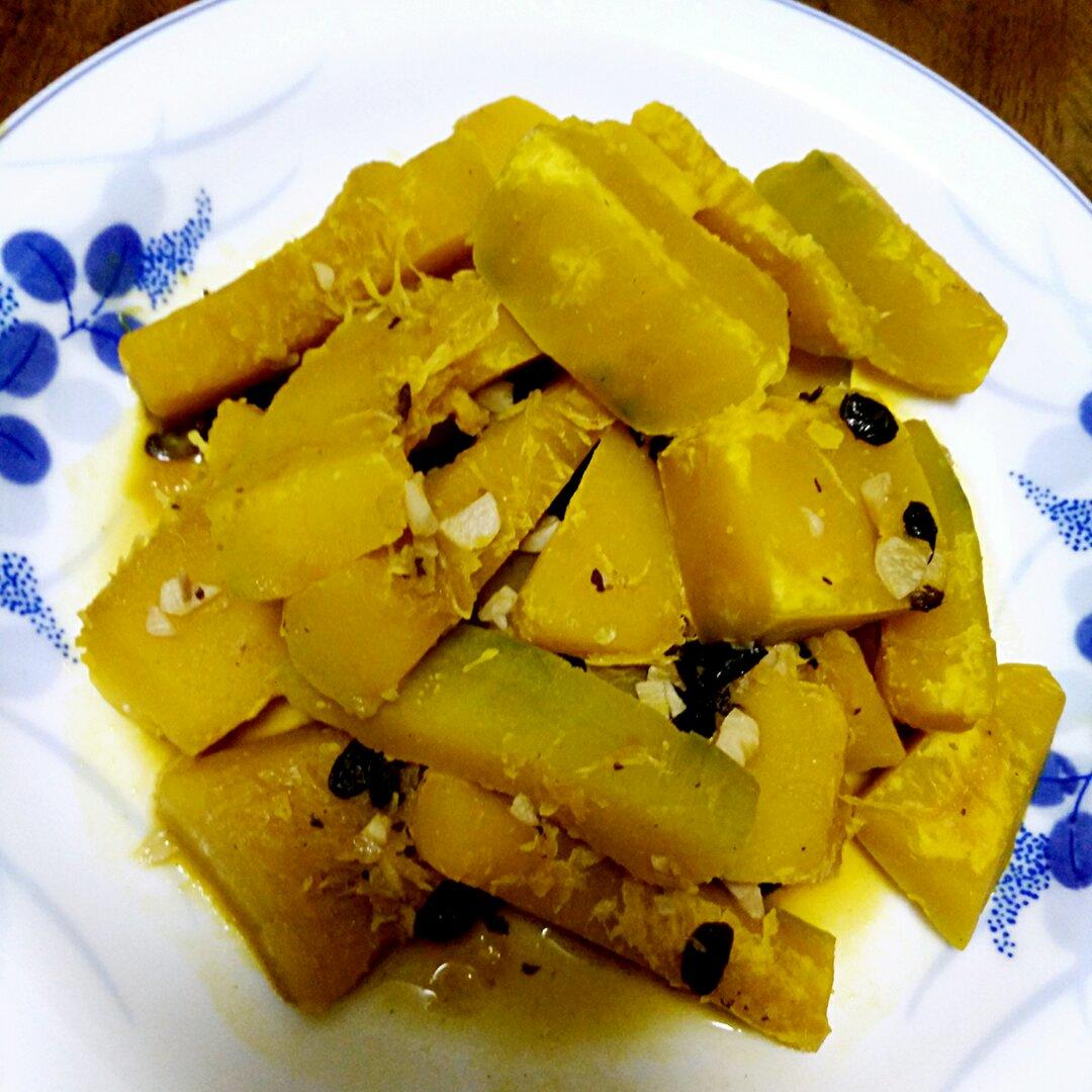 蒜蓉豆豉南瓜