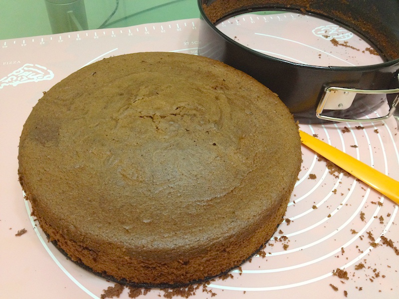 巧克力戚风蛋糕