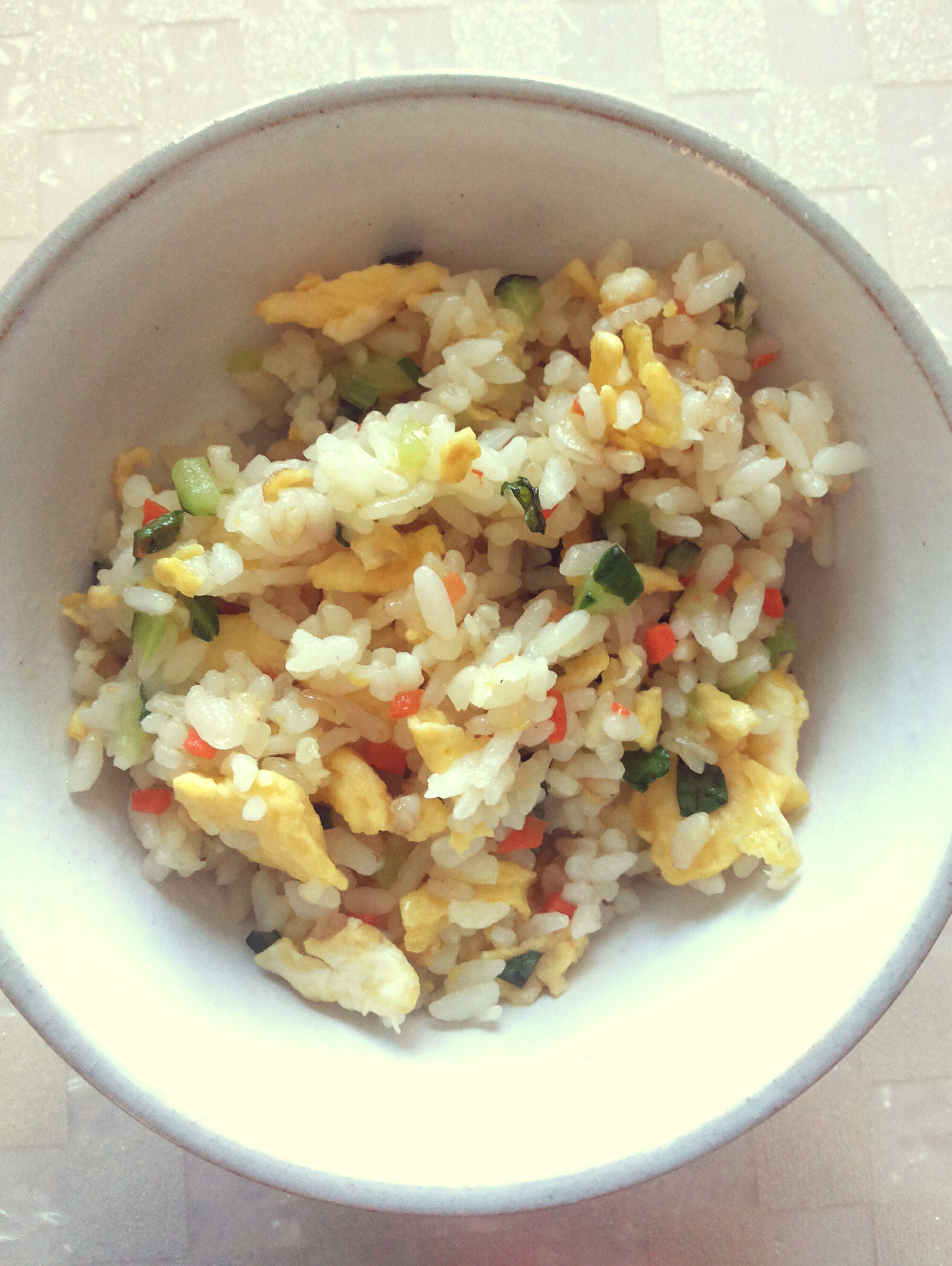 蛋炒饭（极简少油）
