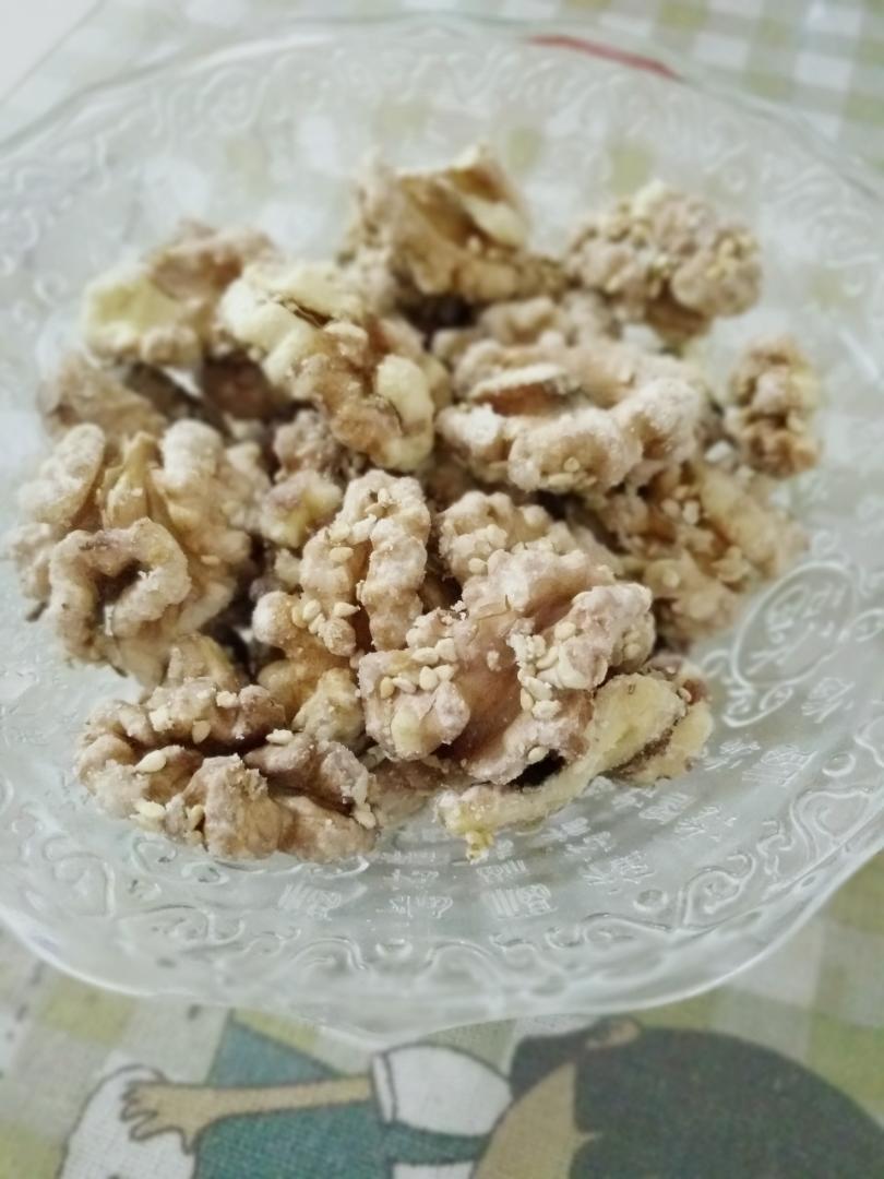 低糖版糖霜核桃
宝宝辅食食谱